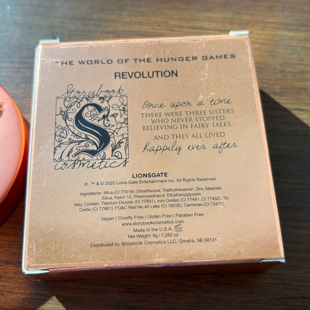 Storybook Cosmetics The World of the Hunger Games Revolution Compact